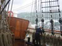 Stad Amsterdam zeilend